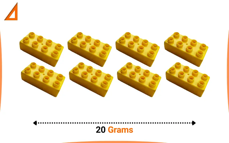 what weighs 20 grams
