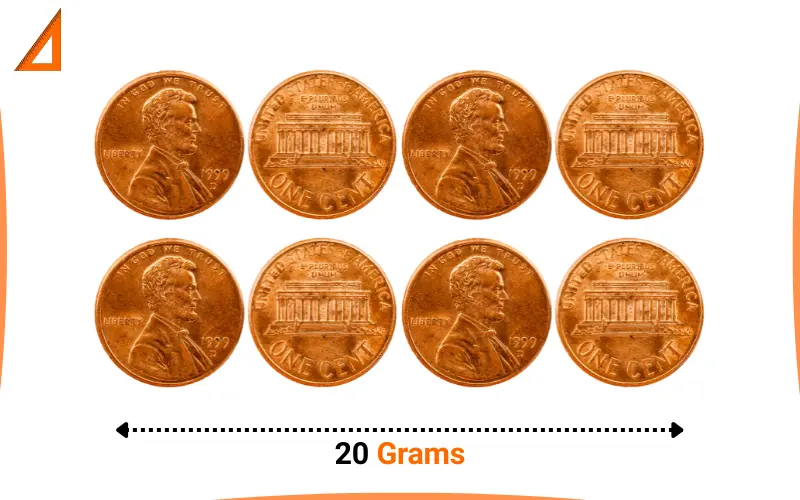 what weighs 20 grams